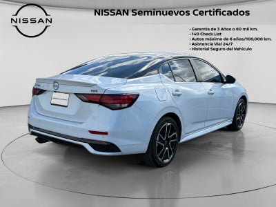 2025 Nissan SENTRA SR PLATINUM BITONO CVT PIEL GENUINA